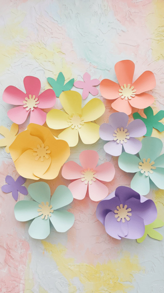 Die ersten Frühlingsboten aus Papier – wer kann da schon widerstehen? Diese einfachen, aber wunderschönen Papierblumen bringen Farbe in jedes Zuhause und sind ein toller Einstieg in die Bastelwelt.