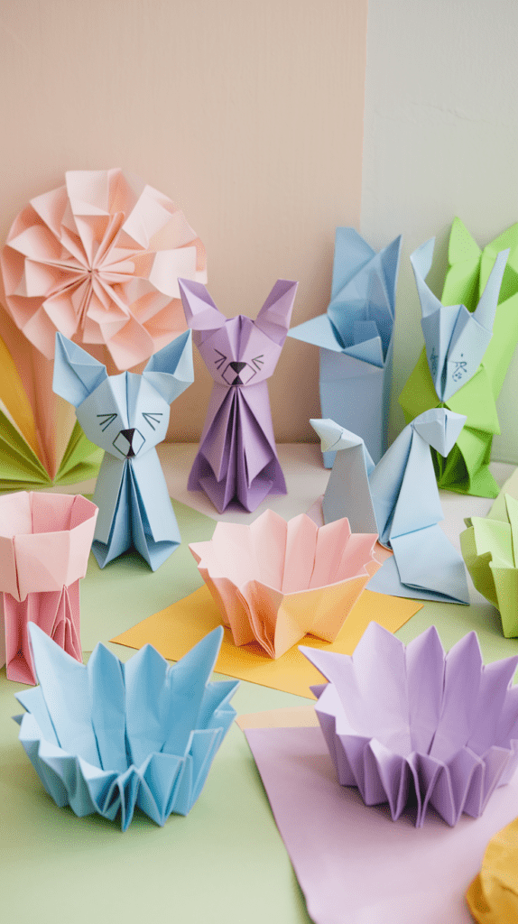 Origami ist eine wundervolle Kunst, um aus Papier echte Meisterwerke zu schaffen. Diese einfache Bastelidee fördert die Geduld und Kreativität deiner Kinder.