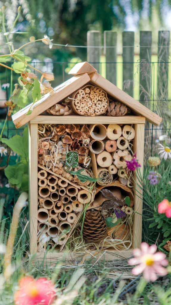 Natur entdecken und Nützlinge fördern – mit einem kleinen Zuhause für Bienen, Käfer & Co.