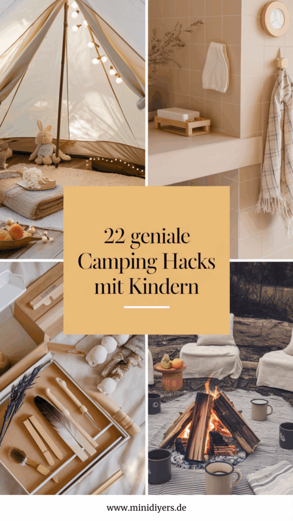 Camping Hacks mit Kindern