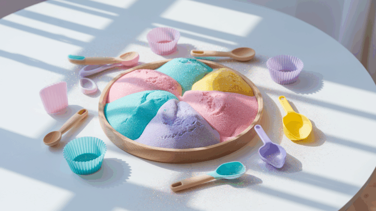 Zaubersand selber machen – 5 einfache Rezepte für magischen Spielspaß