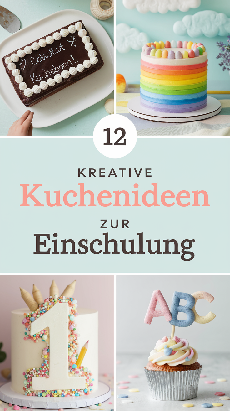 Kuchenideen zur Einschulung