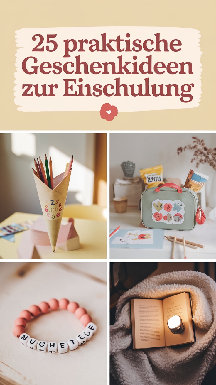 Geschenkideen zur Einschulung