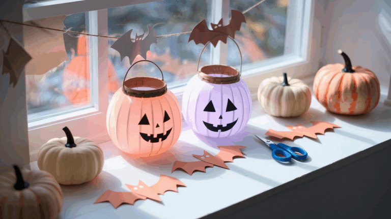 22 schaurige Bastelideen zu Halloween – kreativ, gruselig und voller Spaß