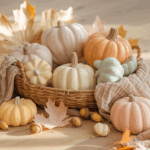 Herbstliche Kürbis deko ideen