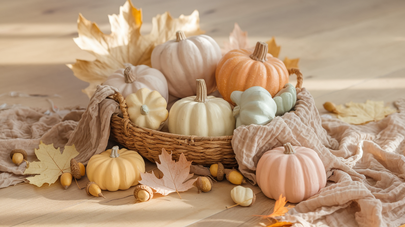 Herbstliche Kürbis deko ideen