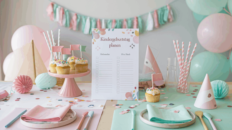 Die große Checkliste für den Kindergeburtstag – einfach planen, entspannt feiern