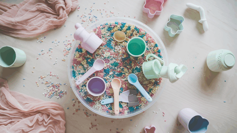 Ultimativer Sensory Play Guide inkl. 15 wunderschöne Spielideen zum Ausprobieren