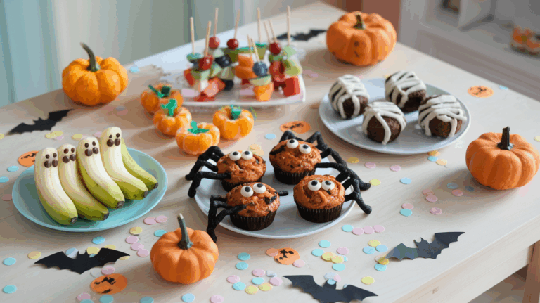 13 schaurige Halloween-Snacks für Kinder – gruselig, lecker & ganz einfach