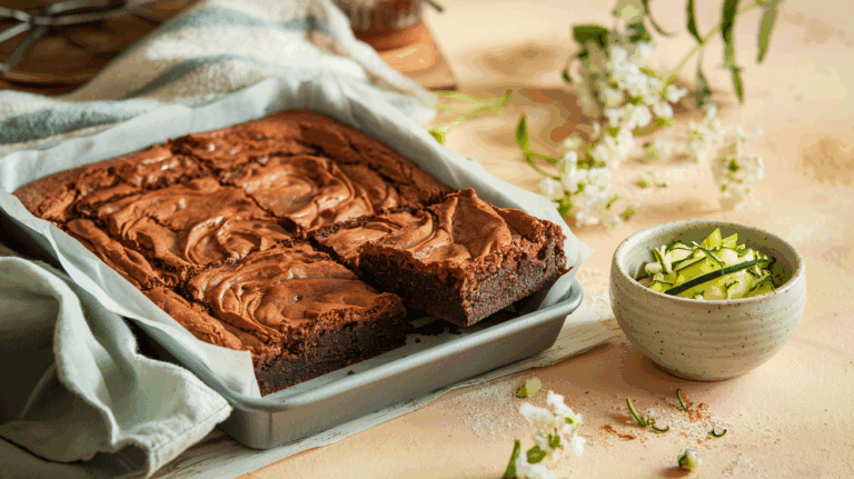 Gesunde Zucchini Brownies die du immer wieder machen wirst!