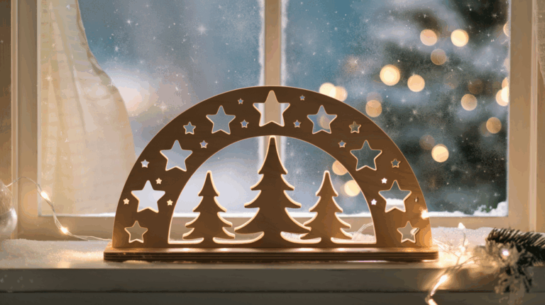 Wie du einen Leuchtenden Adventsbogen selber machst
