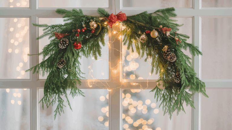 Weihnachtsbogen aus Tannenzweigen selber machen – so gelingt dir die festliche DIY-Idee