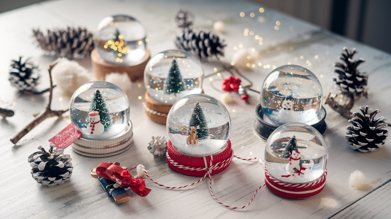 Schneekugeln selber machen