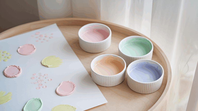 Fingermalfarbe selber machen: Natürlich, sicher und schnell gemixt