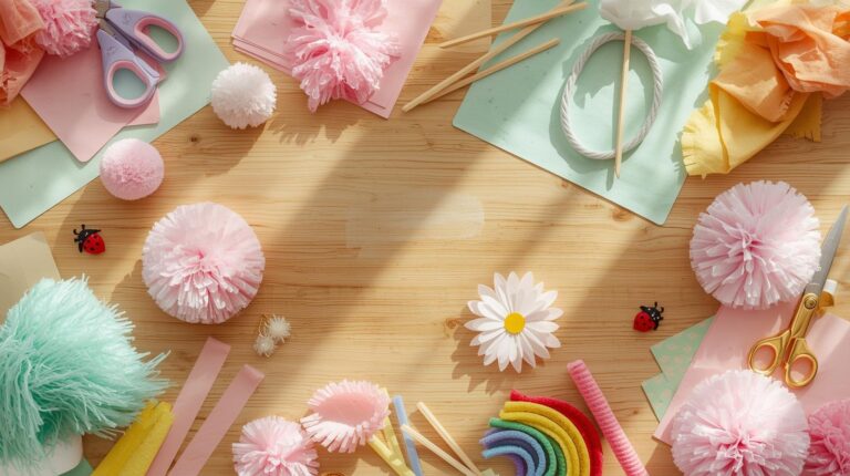 16 charmante Frühlingsbasteleien, die Kinder lieben werden