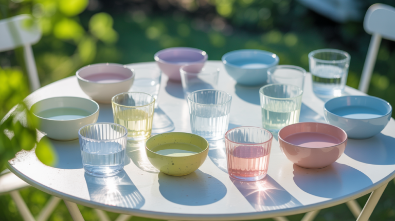 15 Sommer Experimente für Kinder mit Wasser 