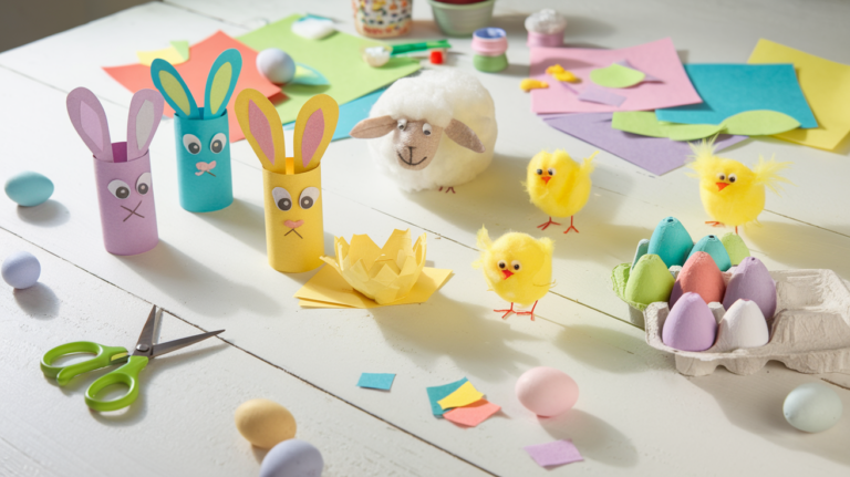 15 kreative Ideen zum Ostern basteln mit Kindern