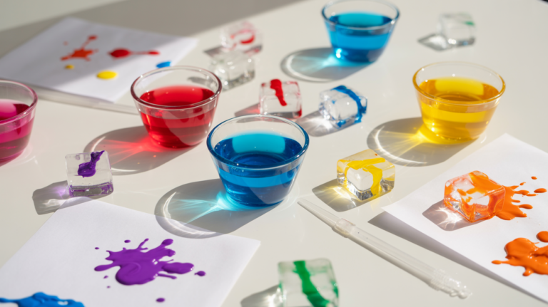 15 bunte Farben-Experimente für Kinder