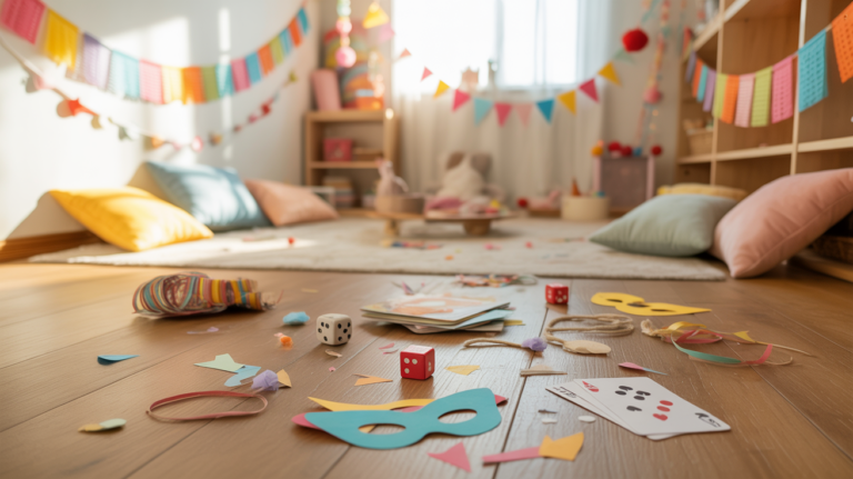 18 lustige Spielideen an Karneval für Kinder für drinnen und draußen