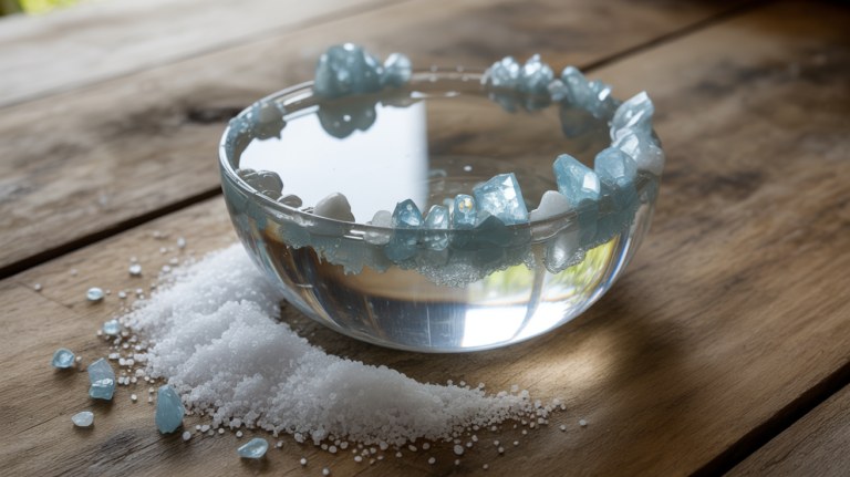 Mini Kristall Landschaften in Schalen – Zauberwelten zum Selberwachsen