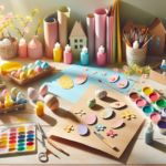 Ostereier basteln mit Kindern