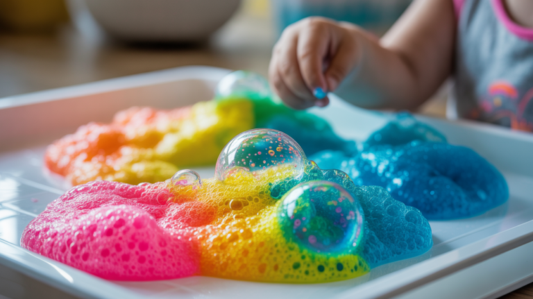 Magische Sprudelmalerei mit Natron – Farben, die blubbern und tanzen