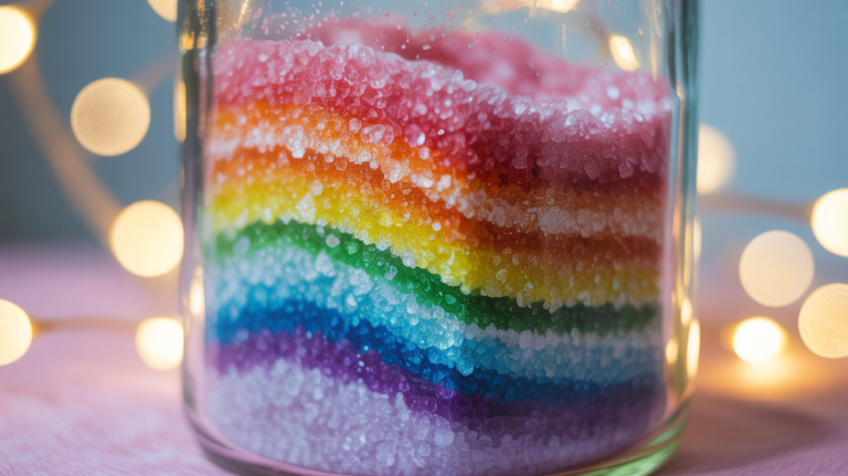 Crystal Rainbow Jar