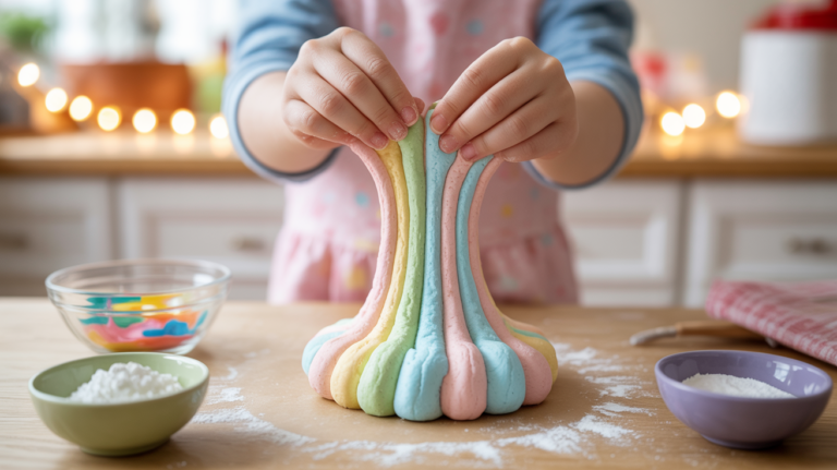 Essbare Knete aus Marshmallows