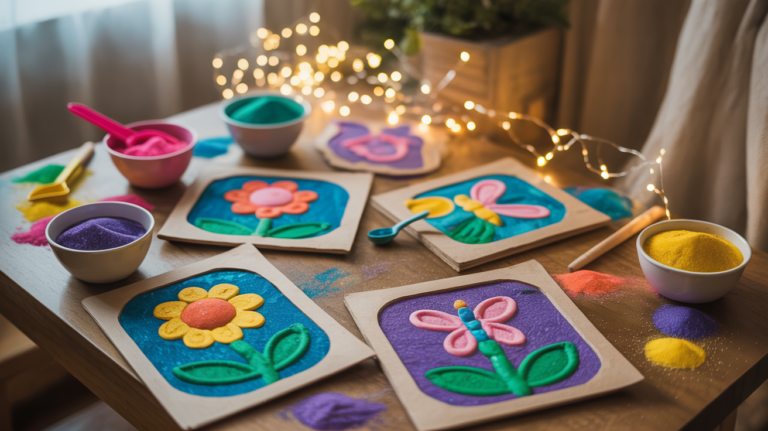 Sandmalerei – ein einfaches Projekt mit großer Wirkung