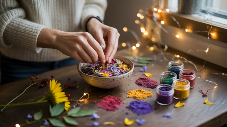 Pflanzenfarbe selber gewinnen – ein kreatives Natur-Abenteuer für Kinder