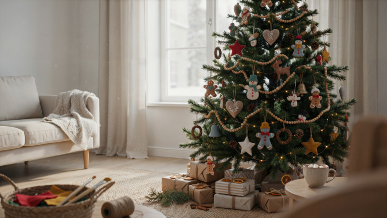 12 Weihnachtsbaumdeko mit Kindern basteln – Einfache Ideen für eine persönliche Weihnachtszeit