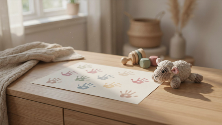 11 kreative Baby-Handabdruck Ideen als wunderschöne Erinnerung