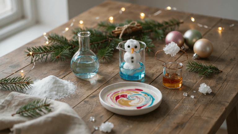 14 Weihnachts Experimente für Kinder, die den Advent zum Funkeln bringen