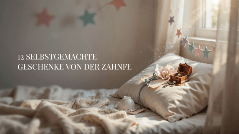 12 selbstgemachte Geschenke von der Zahnfee, die Kinderaugen strahlen lassen