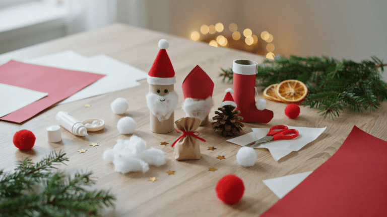12 süße Nikolaus Bastelideen für Kinder