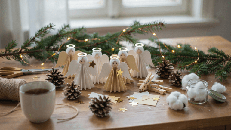 12 süße Engel basteln für die Weihnachtszeit, die ihr unbedingt ausprobieren müsst