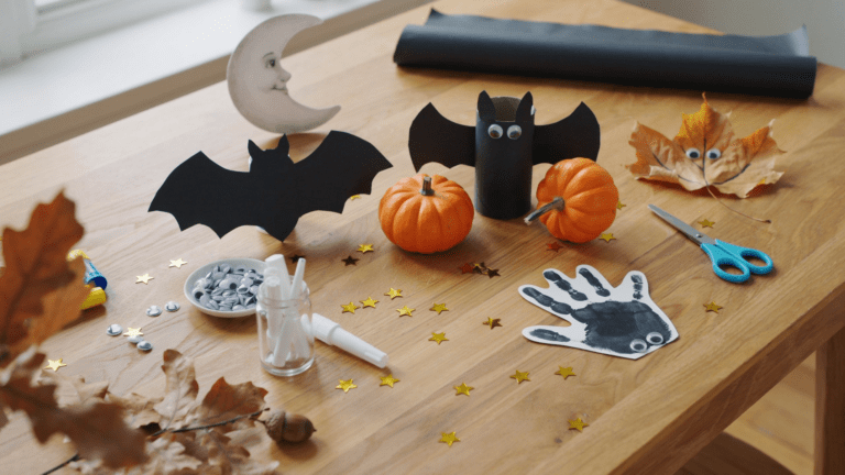 8 schaurige Fledermaus Bastelideen für Kinder